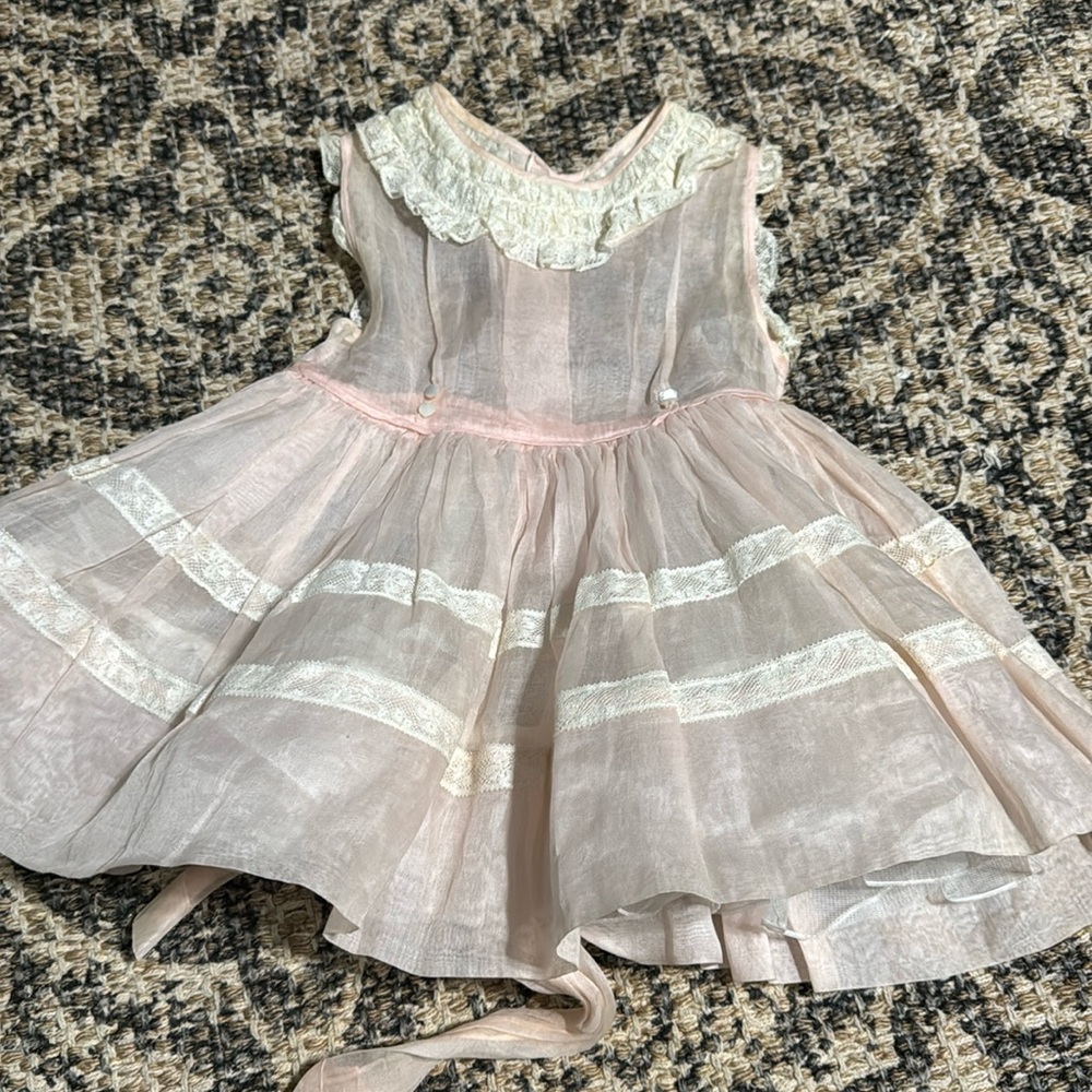RARE VTG Celeste New York Girls Dress